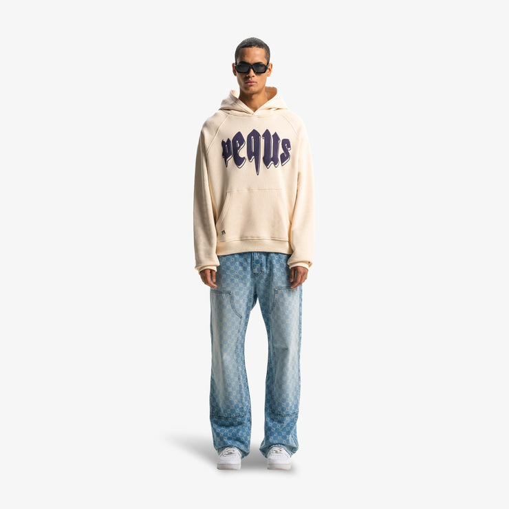 Pequs Outlined Mythic Logo Hoodie Flash Sale