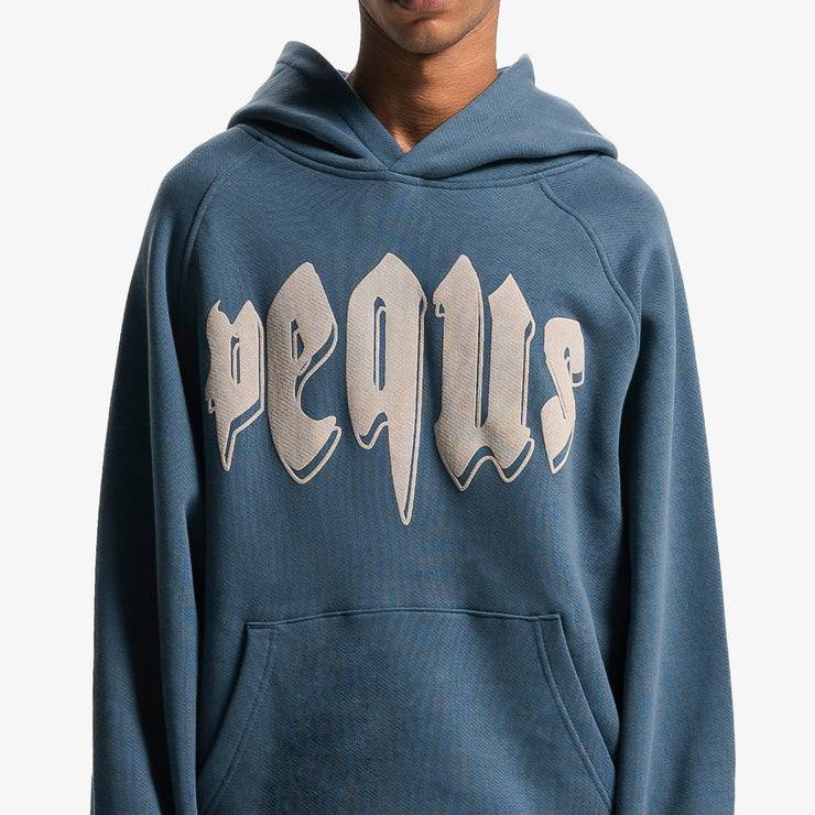 Pequs Outlined Mythic Logo Hoodie Begrenztes Angebot