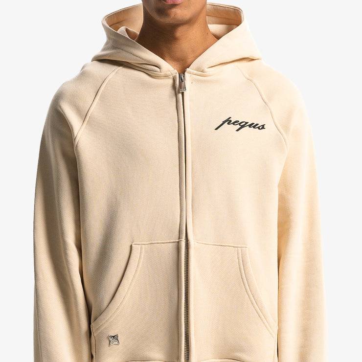 Pequs PEQUS Chest Logo Zip-Hoodie Valentinstagsangebot