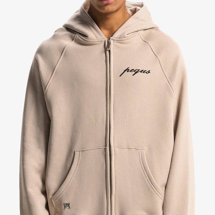 Pequs PEQUS Chest Logo Zip-Hoodie Jubiläumsangebot