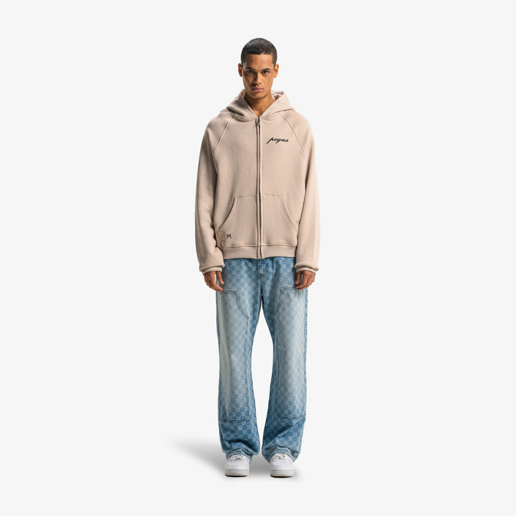 Pequs PEQUS Chest Logo Zip-Hoodie Jubiläumsangebot
