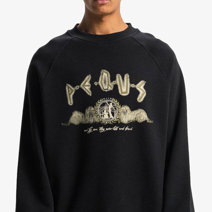 Pequs Ancient Chalk Painting Sweater Neueste Mode
