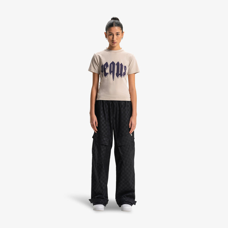 Pequs Fitted Outlined Mythic Logo T-Shirt Online Outlet