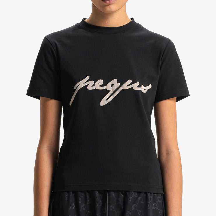 Pequs Fitted Ink Logo T-Shirt Zeitlich begrenztes Angebot