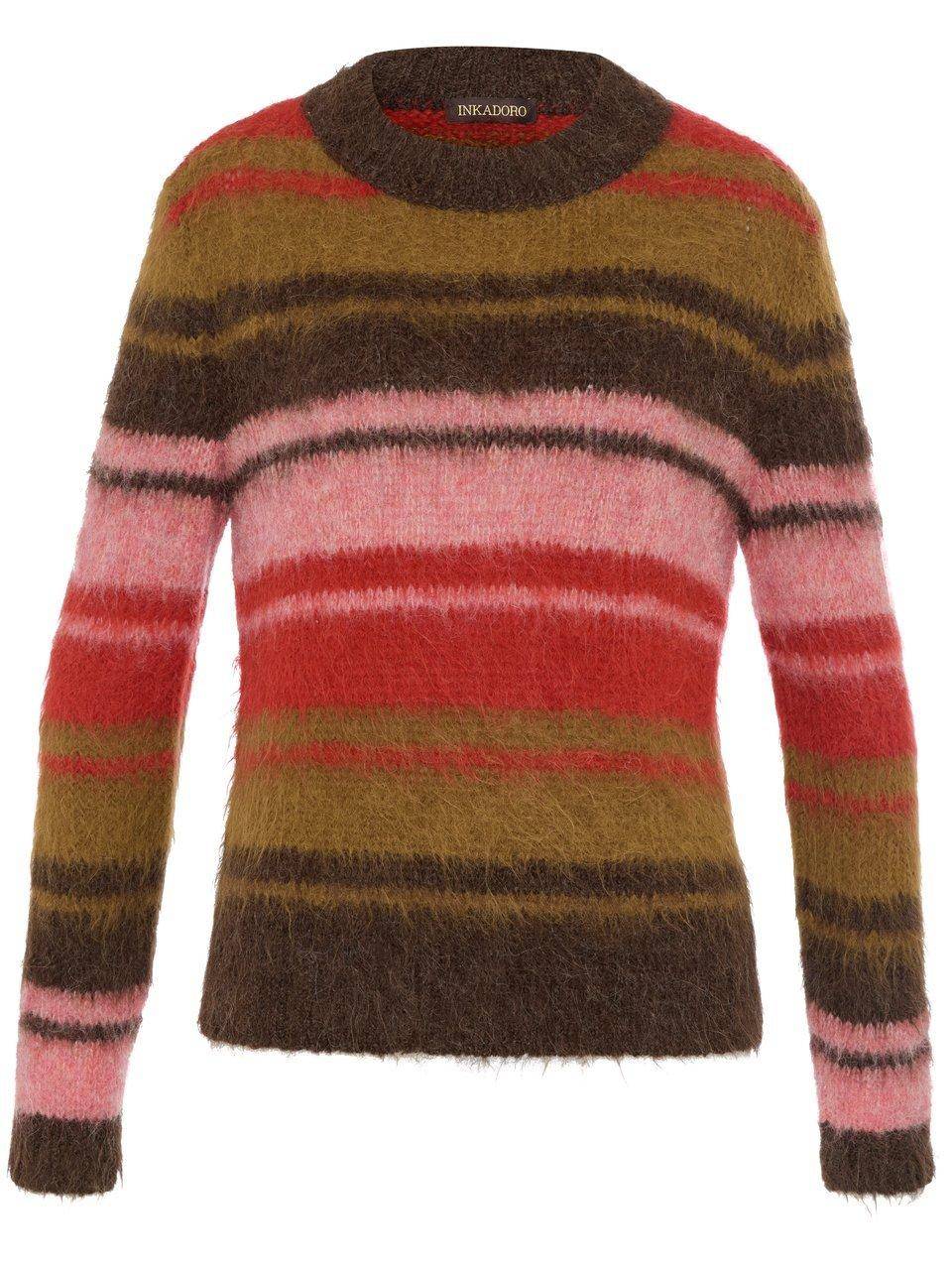Inkadoro Rundhals-Pullover Tägliche Deals