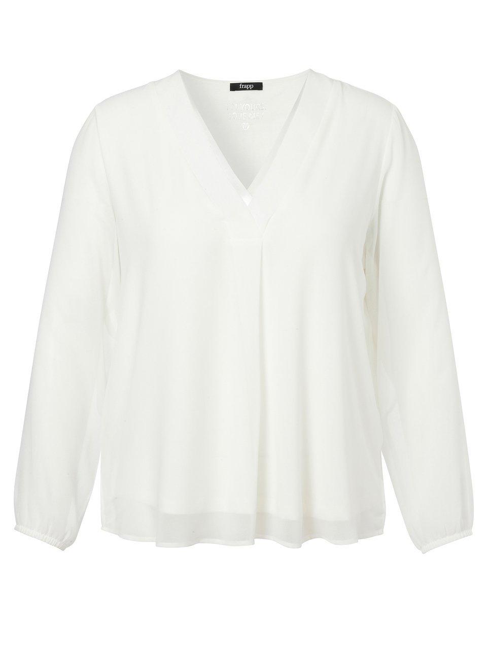 frapp Bluse mit V-Ausschnitt Letzte 3 Tage