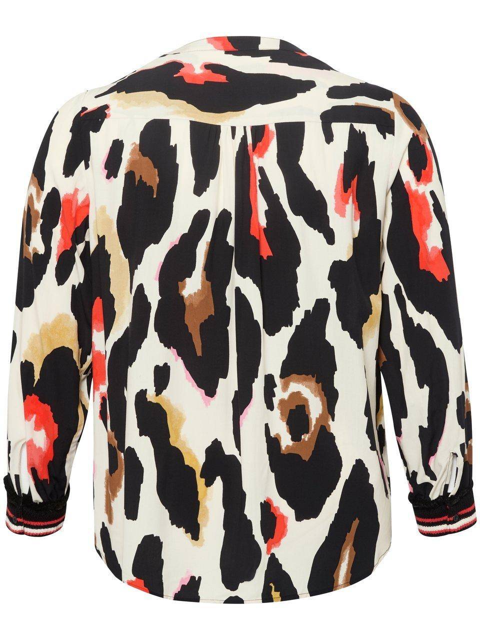 Via Appia Due Long-Bluse mit V-Ausschnitt zollfrei
