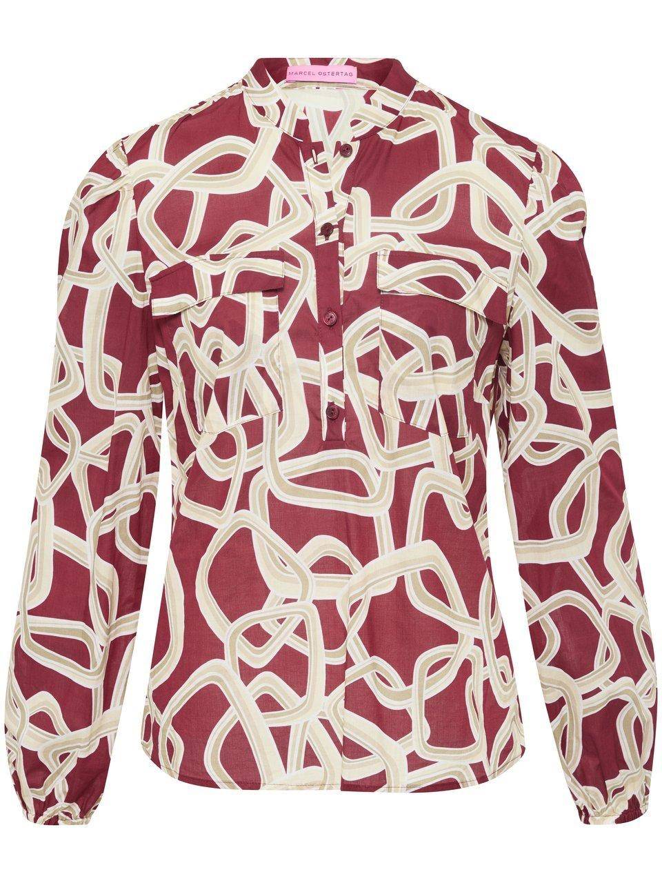 Marcel Ostertag Bluse Kostenloser Versand