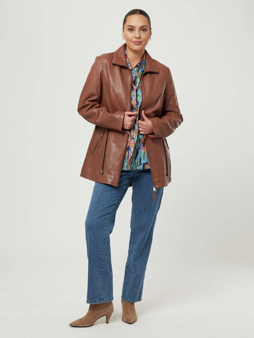 Emilia Lay Lederparka aus 100% Leder Fabrik Onlineshop