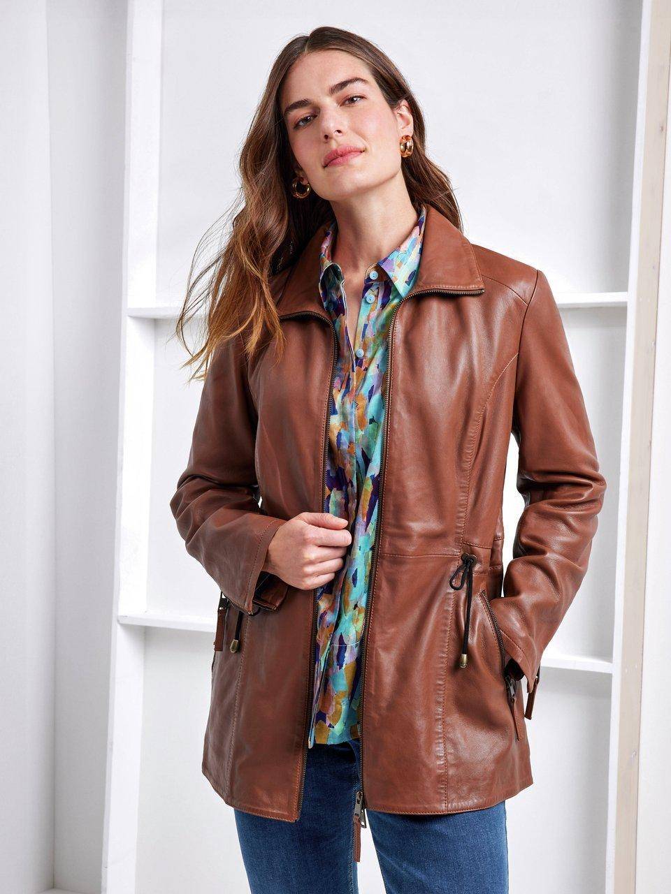 Emilia Lay Lederparka aus 100% Leder Fabrik Onlineshop