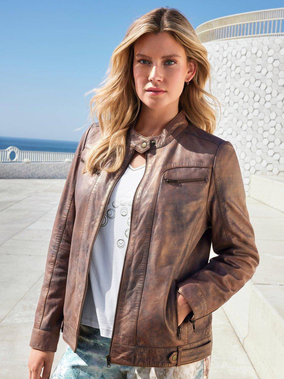 Emilia Lay Lederjacke Versandkostenfrei