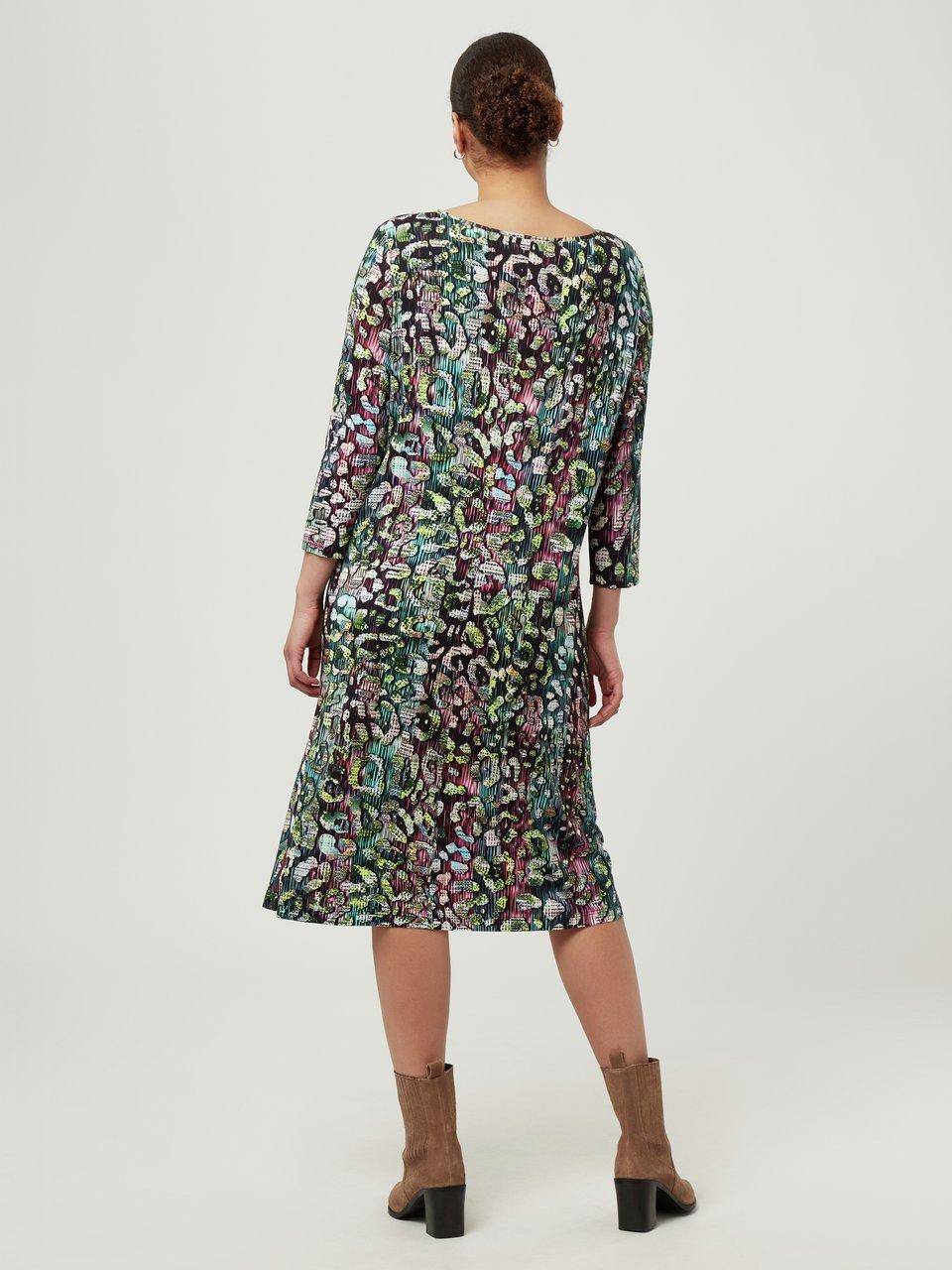 Anna Aura Jersey-Kleid mit Rundhals-Ausschnitt Preisnachlass