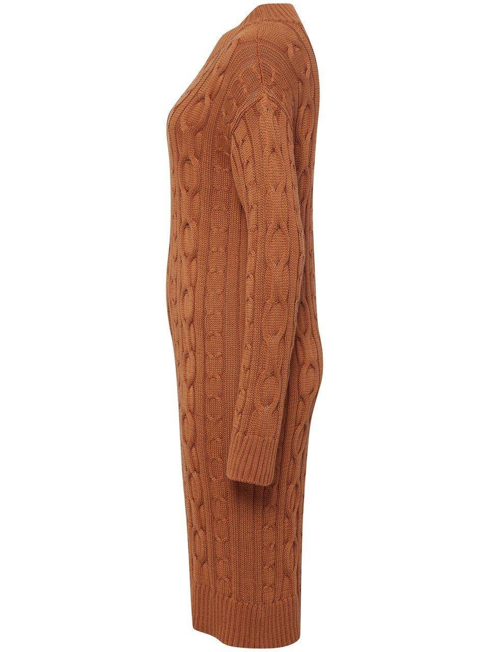 Peter Hahn Strickkleid mit Rundhals-Ausschnitt Weihnachtsangebot