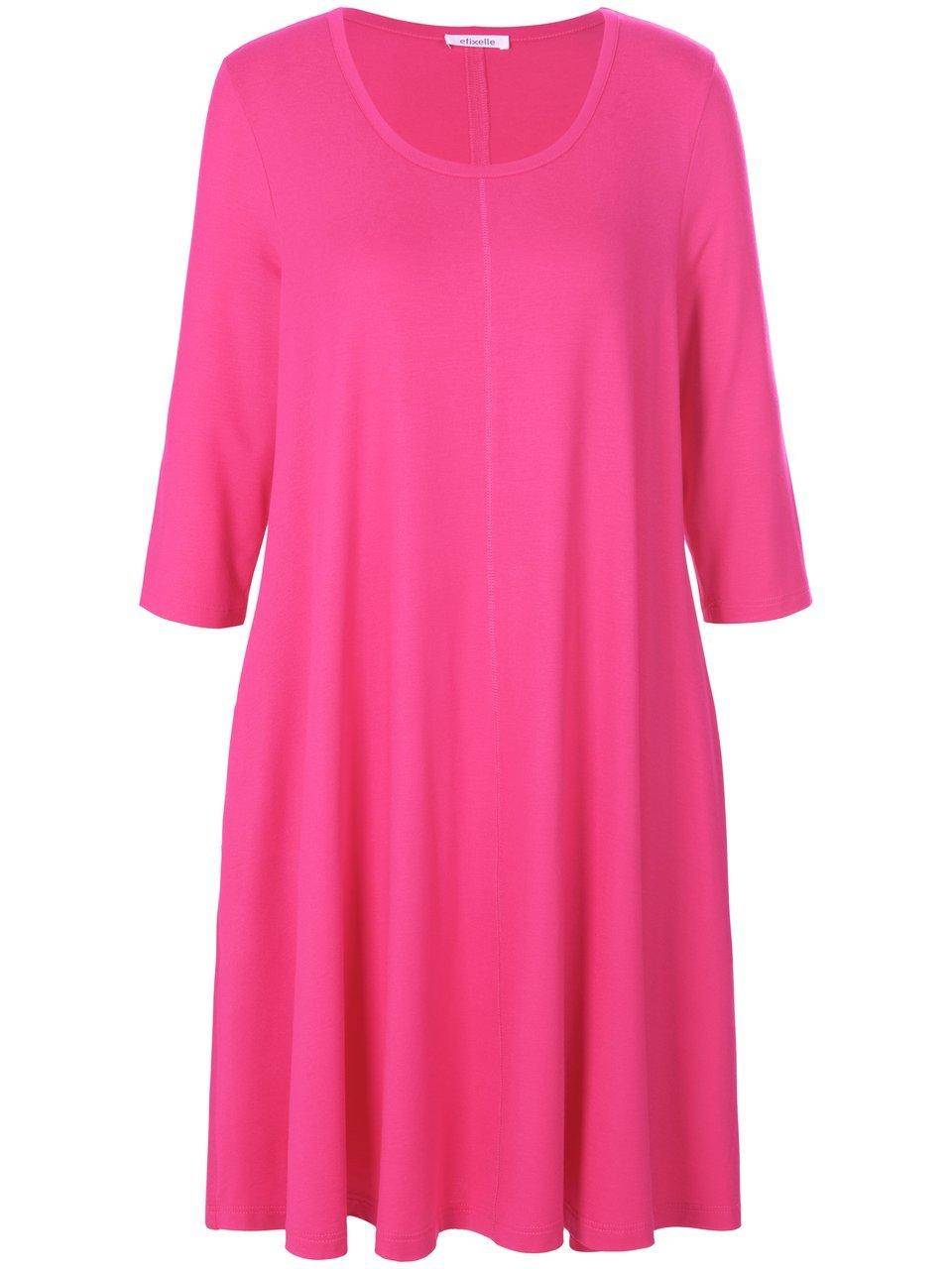 Efixelle Jersey-Kleid mit 3/4-Arm Online Outlet