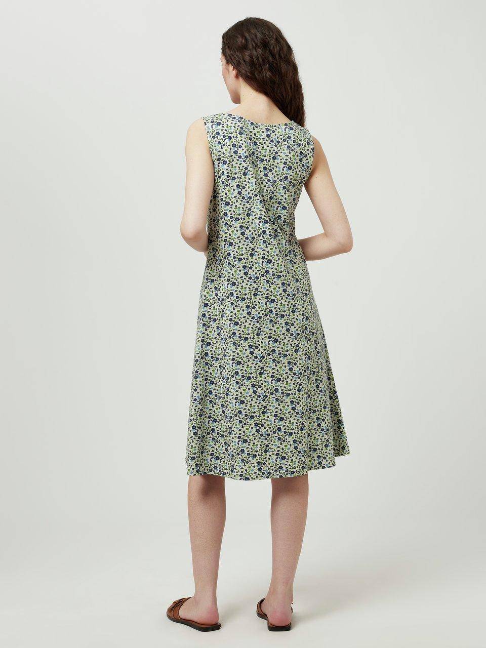 Green Cotton Ärmelloses Jerseykleid Julia Super Rabatt