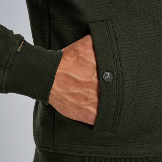 Pme Legend Sweatjacke mit Reißverschluss Kostenlose Rückgabe