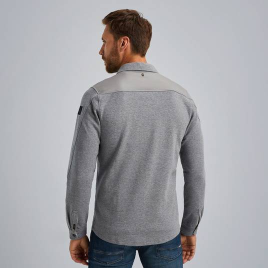Pme Legend Hemdjacke mit Reißverschluss Großer Ausverkauf