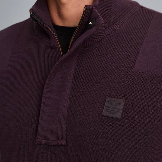 Pme Legend Pullover mit halbem Reißverschluss Flash Sale