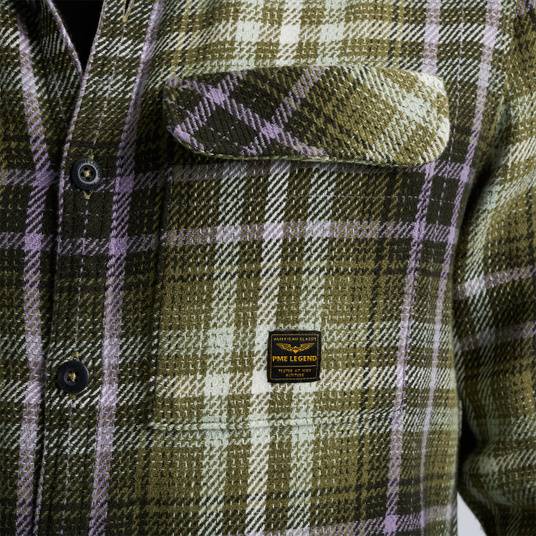 Pme Legend Hemdjacke mit Karomuster Jubiläumsangebot