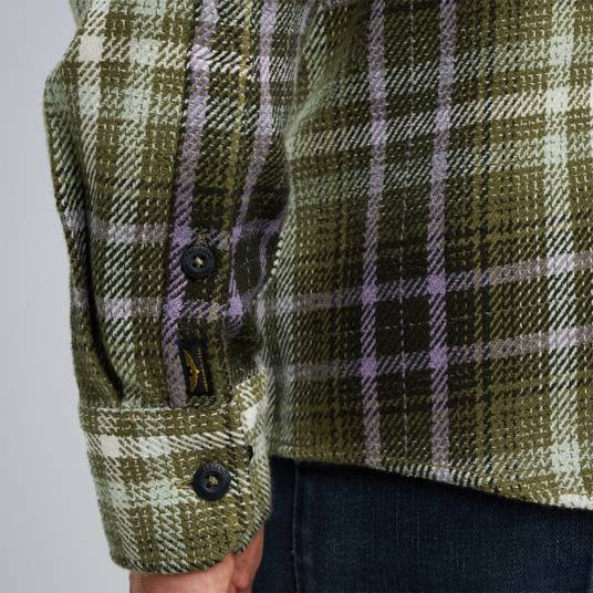 Pme Legend Hemdjacke mit Karomuster Jubiläumsangebot