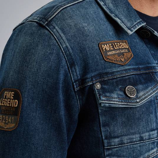 Pme Legend Jeansjacke mit Komfort-Stretch Wochenangebot