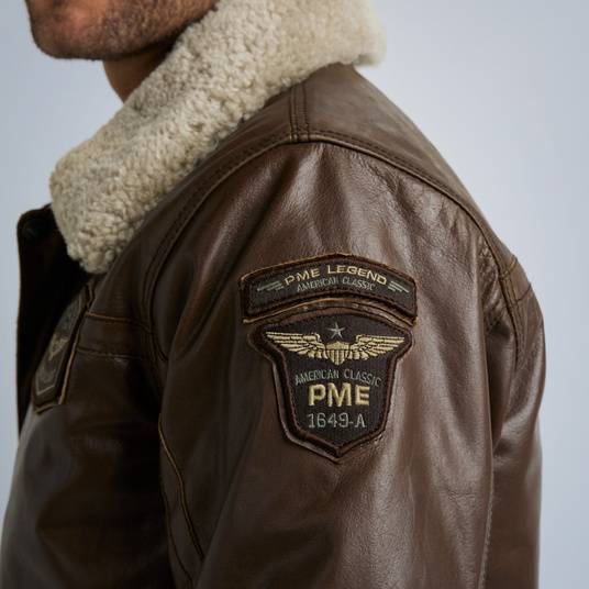 Pme Legend Hudson Lederjacke Sonderangebot der Fabrik