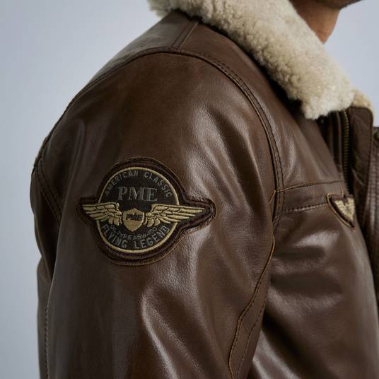 Pme Legend Hudson Lederjacke Sonderangebot der Fabrik