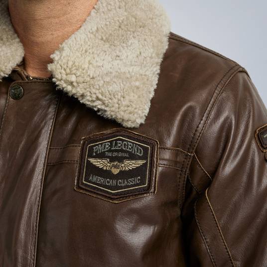 Pme Legend Hudson Lederjacke Sonderangebot der Fabrik