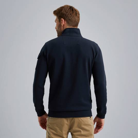 Pme Legend Pullover mit halbem Reißverschluss Sonderangebot der Fabrik