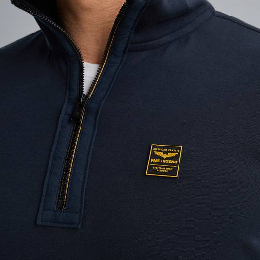 Pme Legend Pullover mit halbem Reißverschluss Sonderangebot der Fabrik