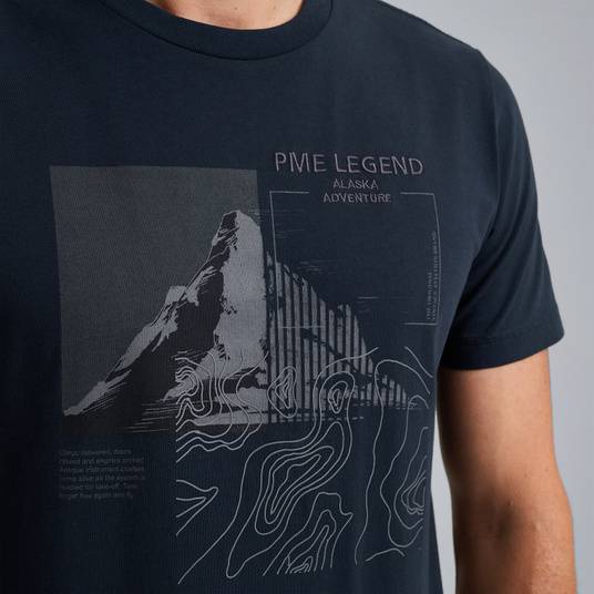 Pme Legend T-Shirt mit Artwork Bis zu 50% Rabatt