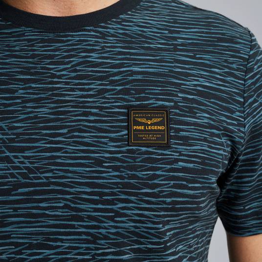 Pme Legend T-Shirt mit Allover-Print Kostenloser Versand international