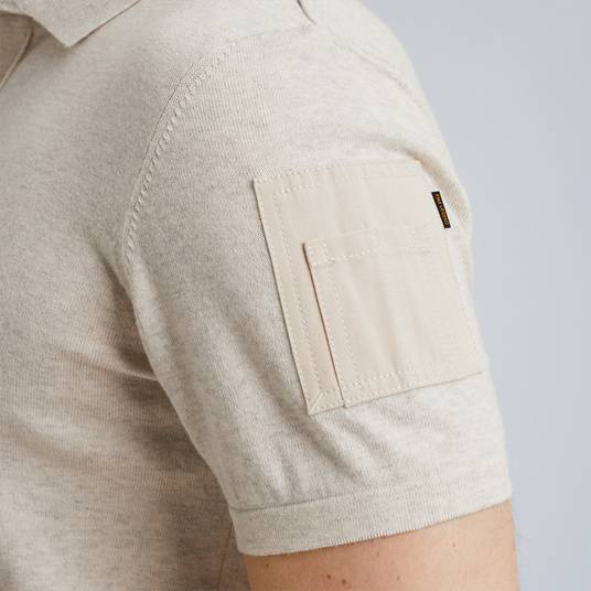 Pme Legend Poloshirt mit Flight-Pocket Auslauf