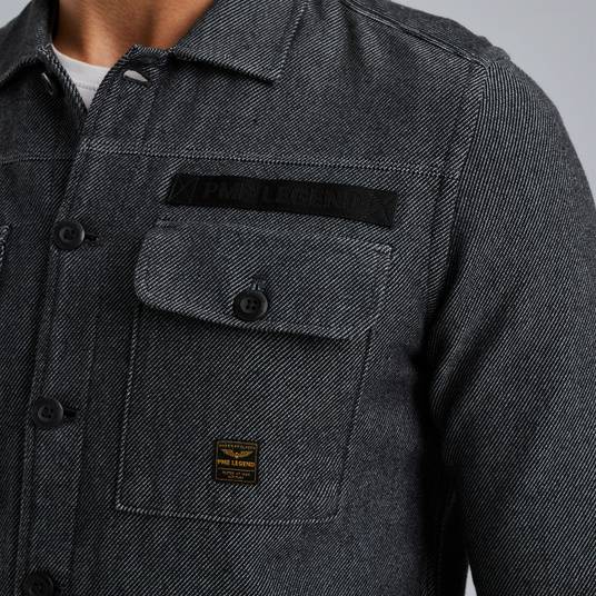 Pme Legend Hemdjacke aus Flanell-Twill Fabrikverkauf