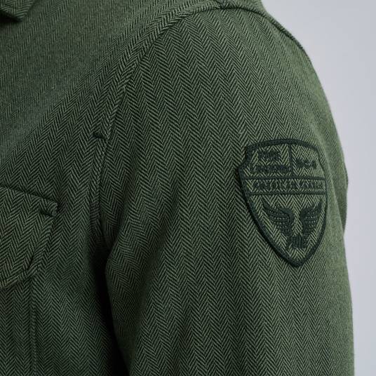 Pme Legend Hemd mit Fischgrätmuster Blitzverkäufe