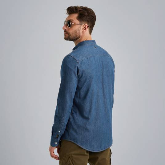 Pme Legend Hemd mit Indigo-Waschung Flash Sale