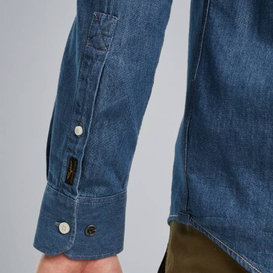 Pme Legend Hemd mit Indigo-Waschung Flash Sale