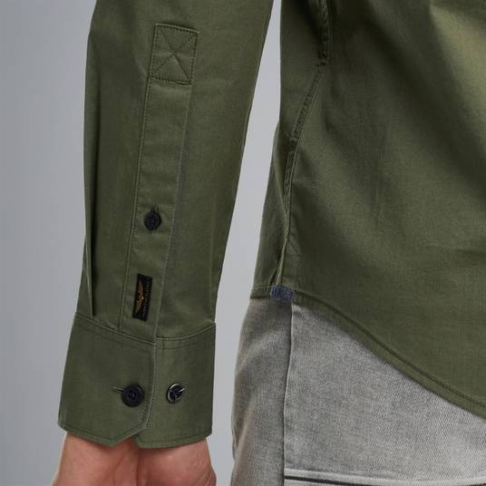 Pme Legend Hemd aus Baumwoll-Twill Lagerräumung