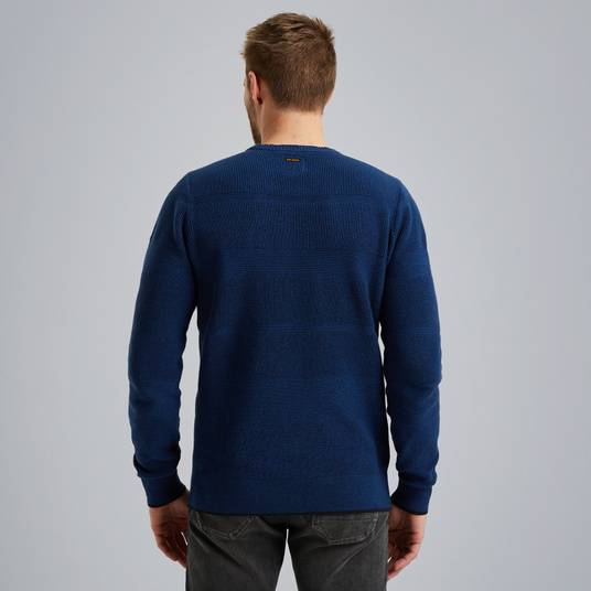 Pme Legend Pullover mit Badge Kostenlose Rückgabe