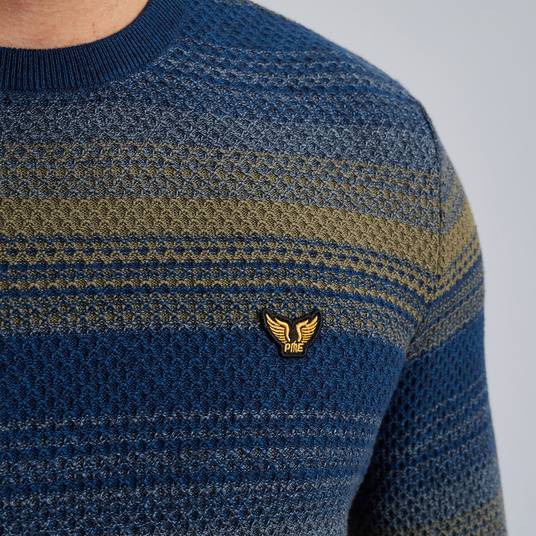 Pme Legend Pullover mit Streifenmuster Neueste Stile