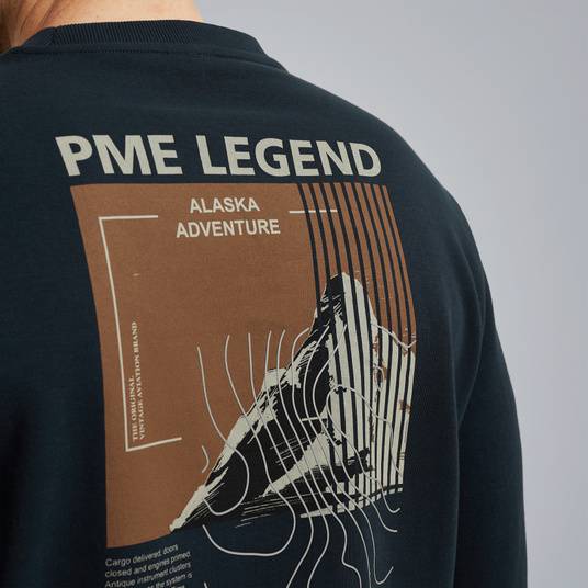 Pme Legend Sweatshirt mit Artwork Nur für heute