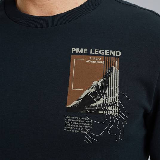 Pme Legend Sweatshirt mit Artwork Nur für heute