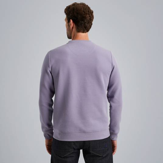 Pme Legend Sweatshirt mit Waffelstruktur Sonderangebot der Fabrik