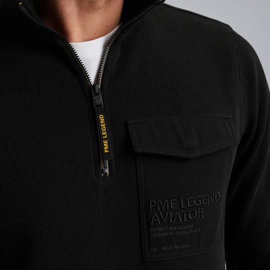 Pme Legend Pullover mit halbem Reißverschluss Vierteljährliche Förderung