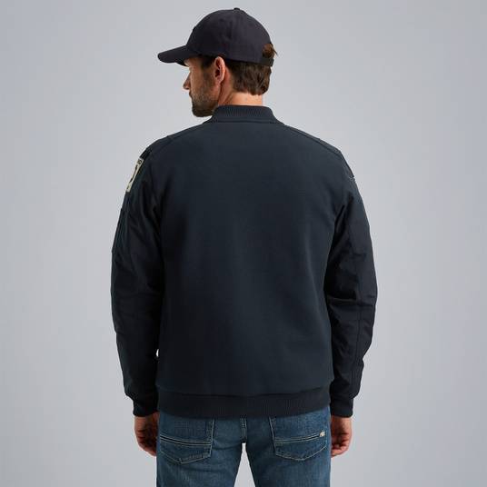 Pme Legend Sweatjacke mit Badges Riesige Rabatte
