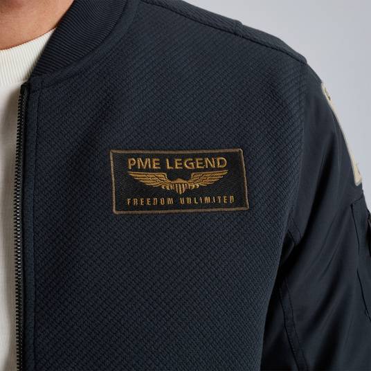 Pme Legend Sweatjacke mit Badges Riesige Rabatte