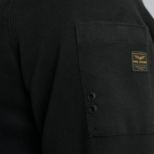 Pme Legend Sweatshirt mit Flight-Pocket 50% Rabatt mit kostenlosem Versand