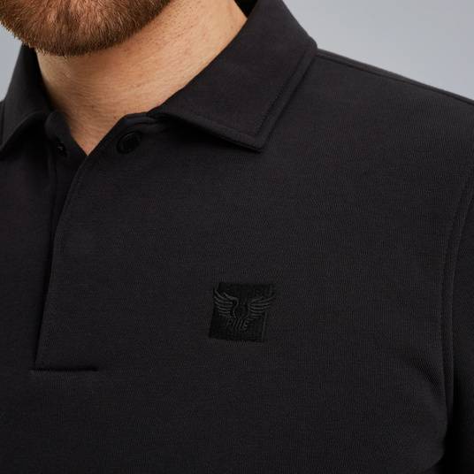 Pme Legend Sweatshirt mit Polokragen Clearance-Verkauf