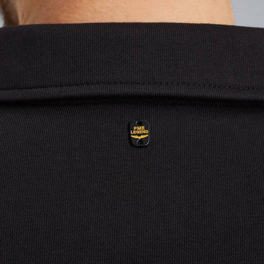 Pme Legend Sweatshirt mit Polokragen Clearance-Verkauf
