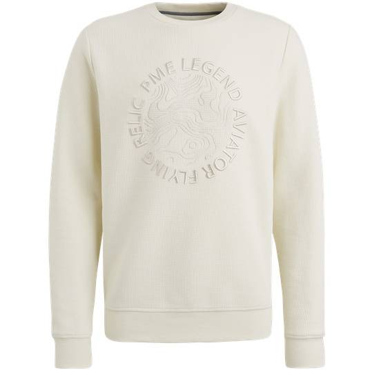 Pme Legend Sweatshirt mit Waffelstruktur Fabrikladen